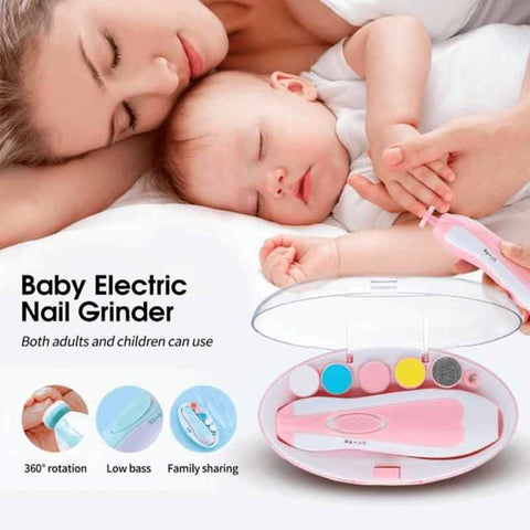 6 in 1 Baby Nail Trimmer | 2 Free Power Plus Cell