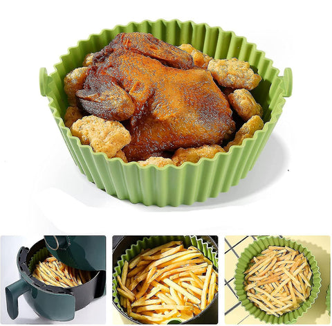 Reusable Silicone Air Fryer Liner Pot