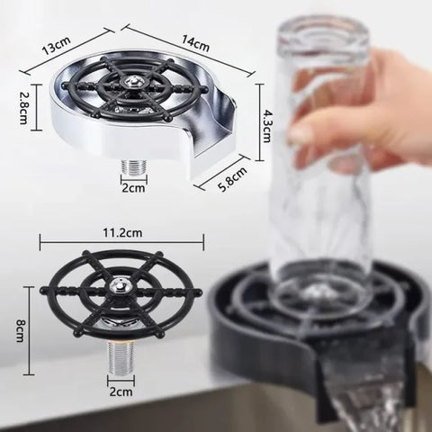 Glass Washer For Kitchen – Glass Rinser Cup Bottle Washer