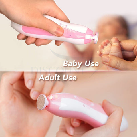 6 in 1 Baby Nail Trimmer | 2 Free Power Plus Cell